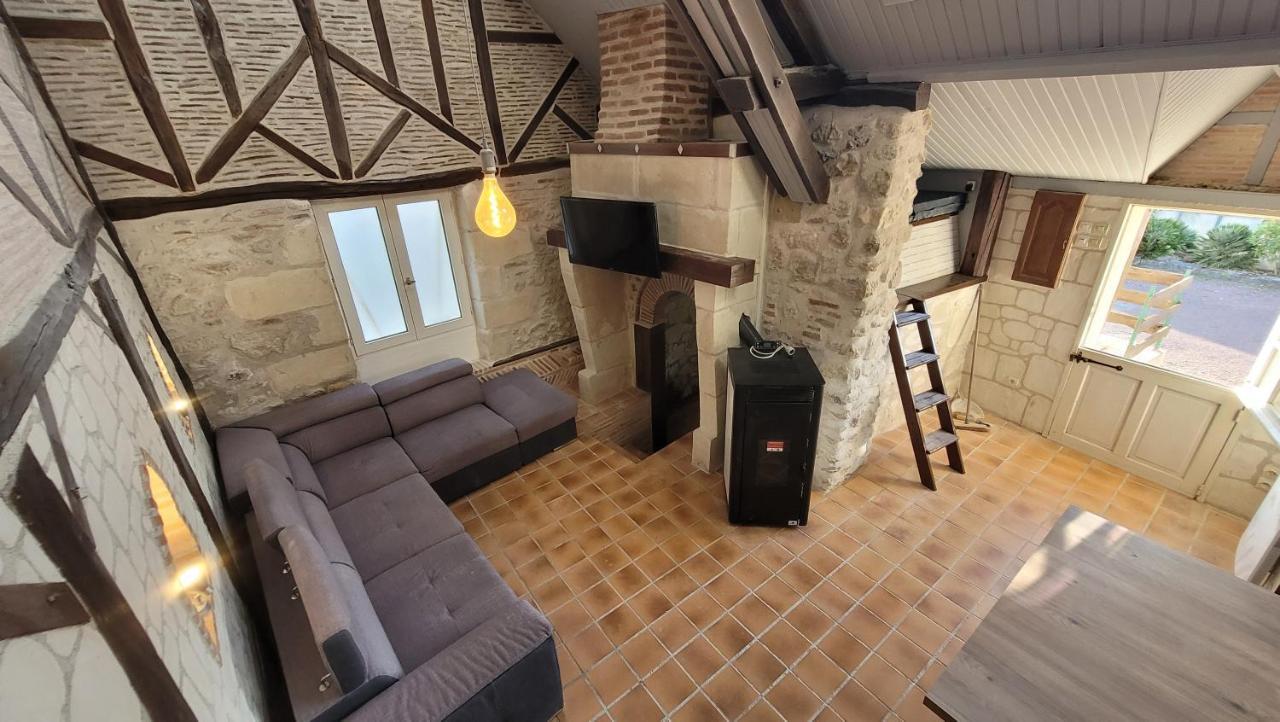 Petit gîte de Charme proche Loire à Vélo Savonnières Extérieur photo
